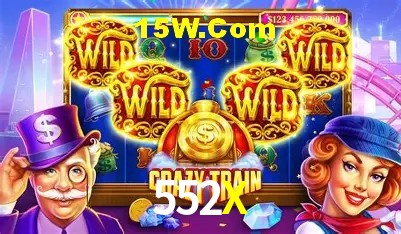 Tela de boas-vindas e lobby de jogos do aplicativo 552X